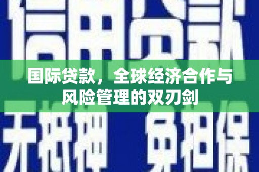 彰武国际贷款，全球经济合作与风险管理的双刃剑