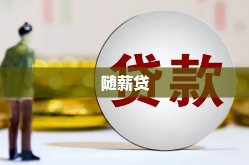 彰武随薪贷