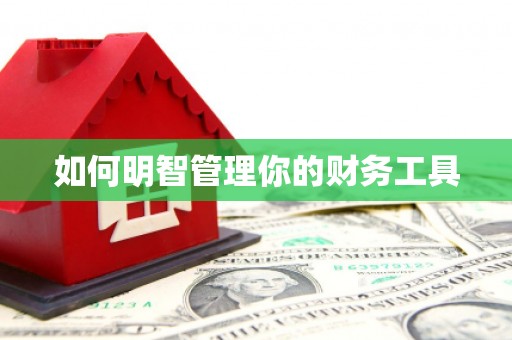 彰武如何明智管理你的财务工具