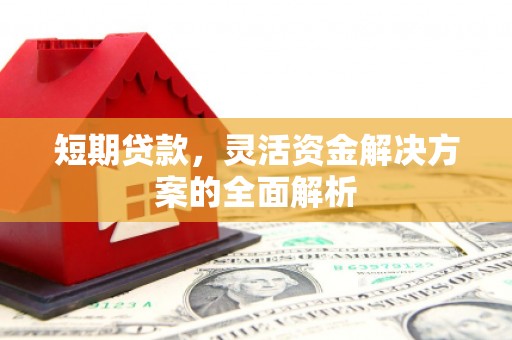 彰武短期贷款，灵活资金解决方案的全面解析