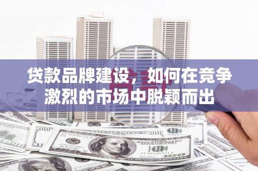 彰武贷款品牌建设，如何在竞争激烈的市场中脱颖而出