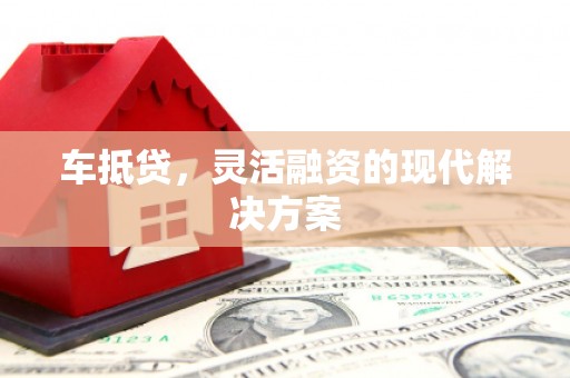 彰武车抵贷，灵活融资的现代解决方案