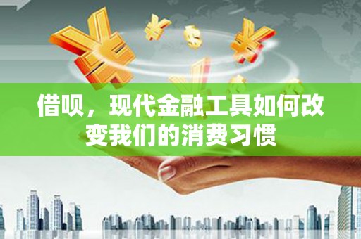 彰武借呗，现代金融工具如何改变我们的消费习惯