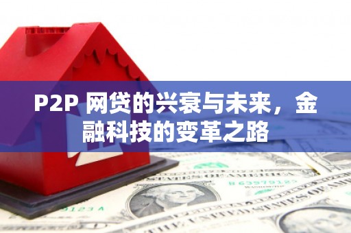 彰武P2P 网贷的兴衰与未来，金融科技的变革之路
