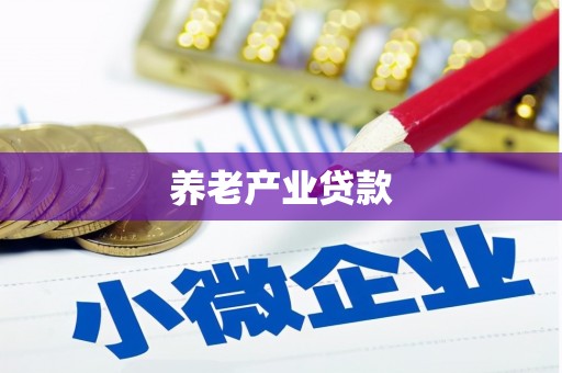 彰武养老产业贷款