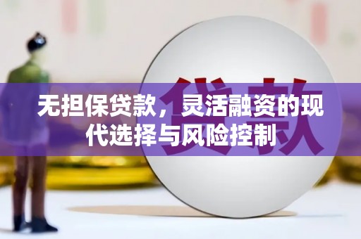 彰武无担保贷款，灵活融资的现代选择与风险控制