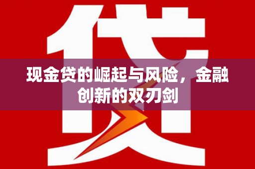 彰武现金贷的崛起与风险，金融创新的双刃剑