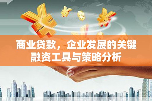 彰武商业贷款，企业发展的关键融资工具与策略分析