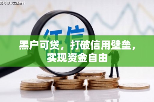 彰武黑户可贷，打破信用壁垒，实现资金自由