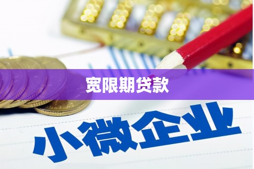 彰武宽限期贷款
