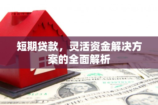 彰武短期贷款，灵活资金解决方案的全面解析