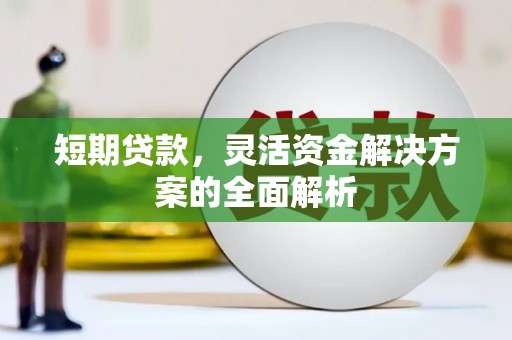 彰武短期贷款，灵活资金解决方案的全面解析