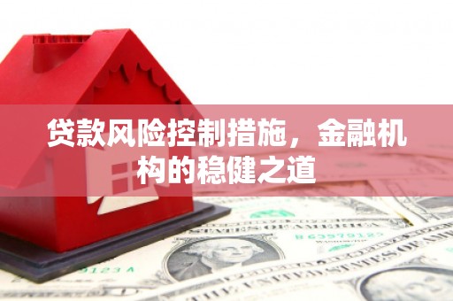 彰武贷款风险控制措施，金融机构的稳健之道