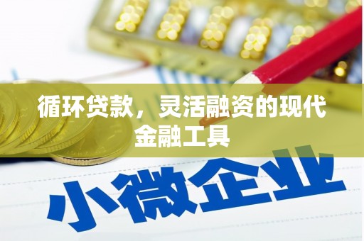 彰武循环贷款，灵活融资的现代金融工具
